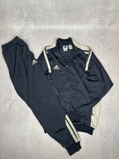 Vintage adidas Men  s Tracksuit Set Black/Beige Size L Rare Y2K Retro