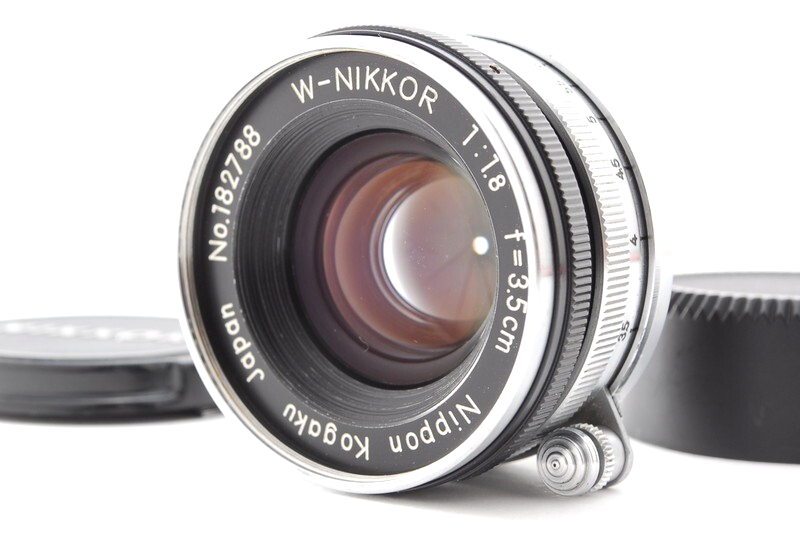 NEAR MINT] Nippon Kogaku W-NIKKOR 3.5cm 35mm f/1.8 Lens Leica L39