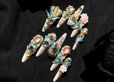Handmade Pearl PhOENIX NAIL ART