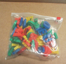 Magnetic Alphabet Letters and Numbers  No C, X or 5.