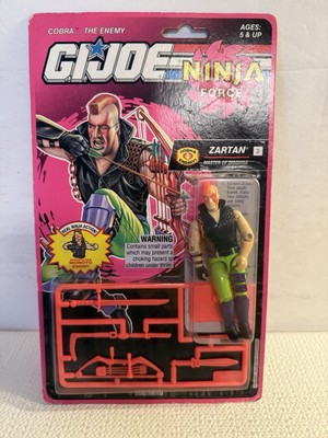 1992 Hasbro Vintage Zartan GI Joe Ninja Force  Action Figure NEW SEALED