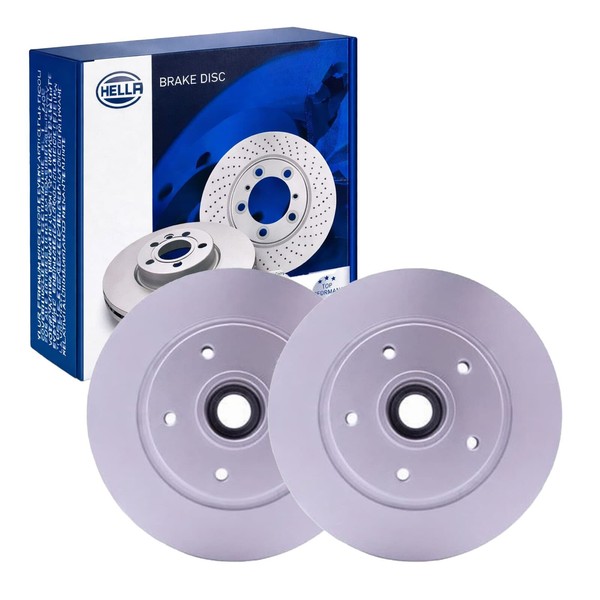 2X Hella Bremsscheiben 274Mm Hinten Passend FüR Renault Grand ScÉNic 5532-image