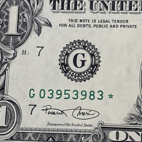2003 STARS $1 THREE Consecutive One Dollar STAR Notes UNC GEMS CH/CU STARS!! - Picture 2 of 11