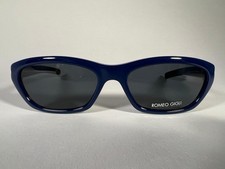 NOS Romeo Gigli Sunglasses RG165/S Col. 490 140 Original UV400 Lenses Blue/G