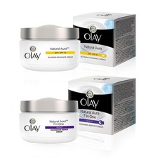 Olay Natural Aura Day & Night Face Cream Comb...