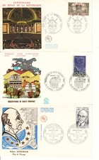 Lot n°1  ( lot 9 enveloppes 1er jour)bonne cote