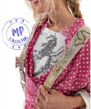 NWT Magnolias Pearl Mariposa Butterfly suspenders 004 RARE