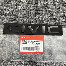 Trunk Lid Letter Emblem Fits Honda Civic 20062025 Car Name Sport Black Badge Trunk Lid Letter Emblem Fits Honda Civic 20062025 Car Name Sport Black Badge
