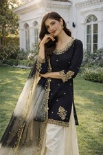 Bollywood Indian Heavy Bridal Anarkali Salwar Dress Kameez Party Pakistani Suit