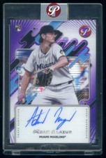 2025 Topps Pristine Purple Pristine Refractor Adam Mazur Auto RC 48/99 MARLINS