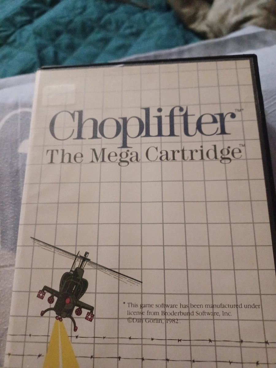 Choplifter Sega Master System Pal rare (Gebraucht) in für CHF 17.5