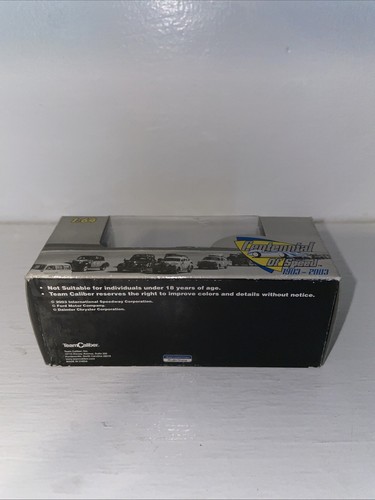 1903-2003 NASCAR Team Caliber Centennial Of Speed Hudson Hornet 1/64 Diecast - Picture 5 of 5
