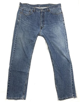 VTG 1996 LEVI'S 505 Men's W38 L32 Regular Straight Leg Denim Jeans