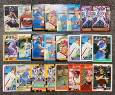 Von Hayes Huge Lot MLB Philadelphia Phillies First Base - Outfielder