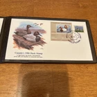 1986 Canada Duck Stamp FIRST DAY COVER Booklet Folio - $4