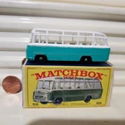 Original Lesney Matchbox 1965 RW68B Turquoise MERCEDES COACH Mint in C9 MintBox*