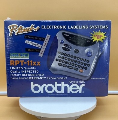 Brother P-Touch RPT-11xx Electronic Labeling System. Refurbished Label Maker. 