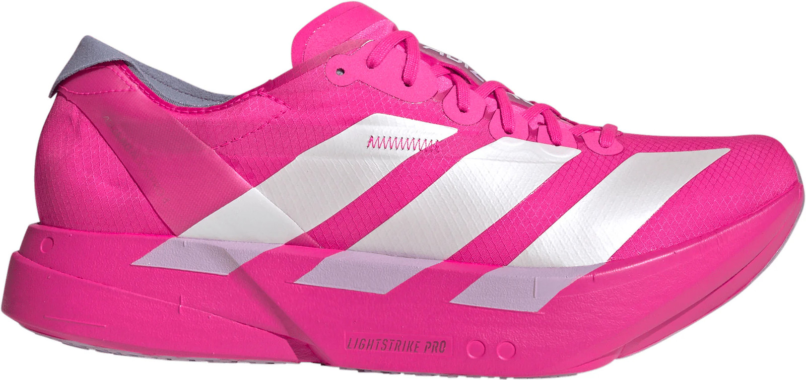 adidas Adizero Adios Pro 4 Mens Running Shoes Pink Carbon Plated Racing Trainers