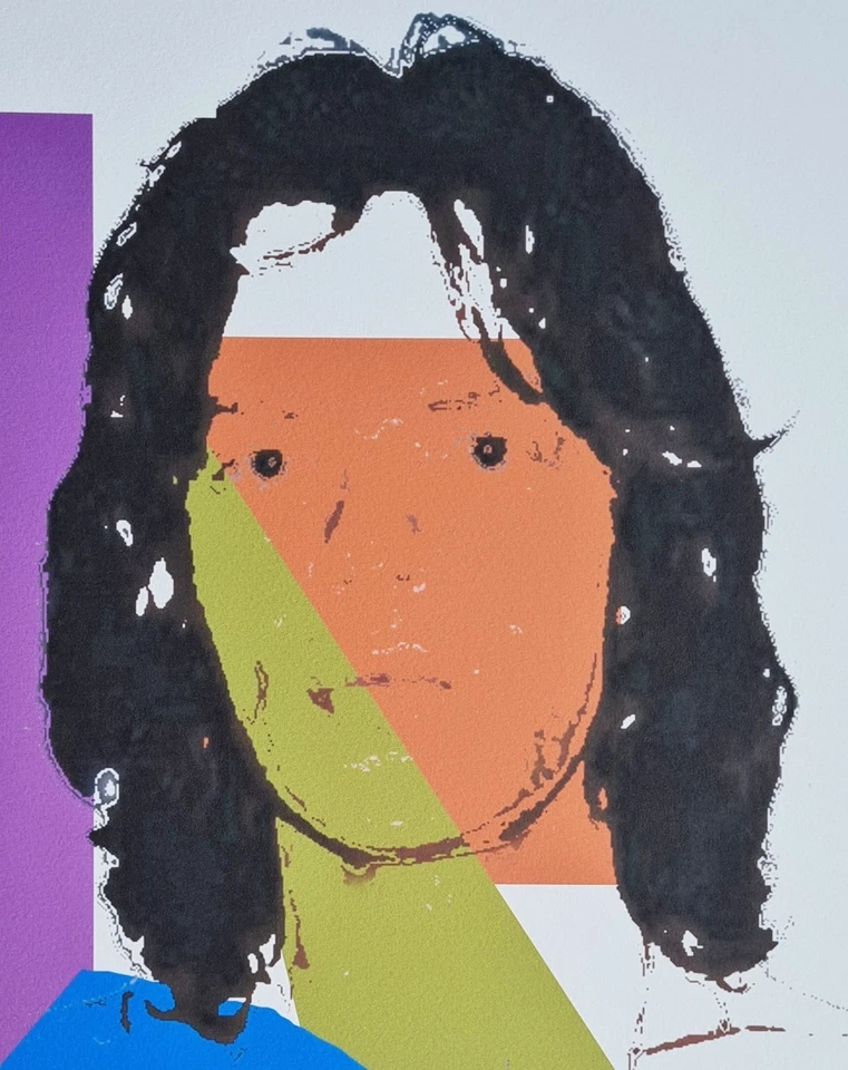 ANDY WARHOL * Mick Jagger * 50 x 40 cm * signed lithograph * limited # 15/200 - Bild 3 von 4