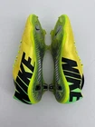 Nike Mercurial Vapor IX FG 555605-703 Yellow Green Soccer Cleats US8.5 UK7.5