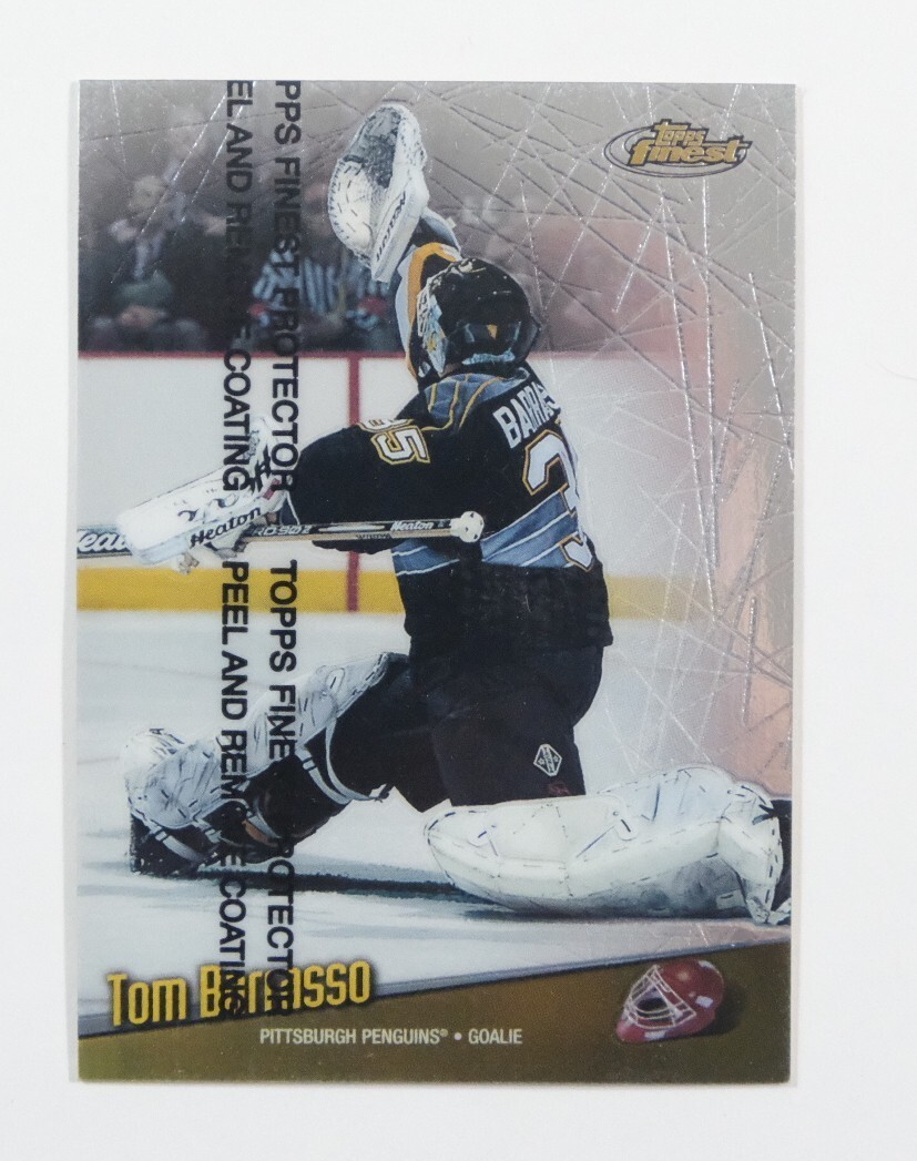 1998-99 Finest Hockey Card #142 Tom Barrasso