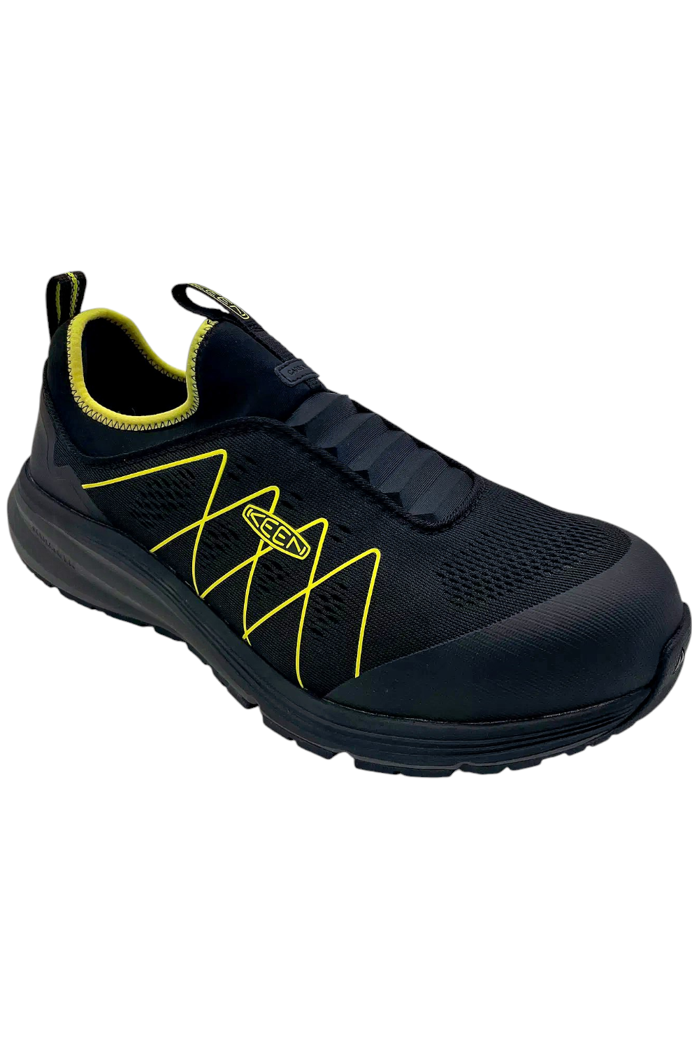 Scarpa da lavoro KEEN Utility Uomo Vista Energy Shift Nero Primrose