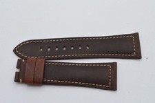 OFFICINE PANERAI LEDER ARMBAND 27MM FÜR DORNSCHLIESSE 22MM BRAUN 5 NEU 27-22
