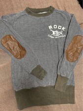 USED KAPITAL HERRINGBONE SWEATSHIRT SIZE 1 ACCEPTABLE