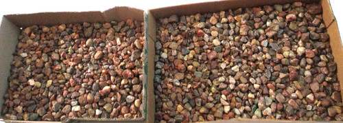 21 + POUNDS LAKE SUPERIOR AGATE TUMBLER MIX HUGE LOT RECENTLY PICKED on SUPERIOR