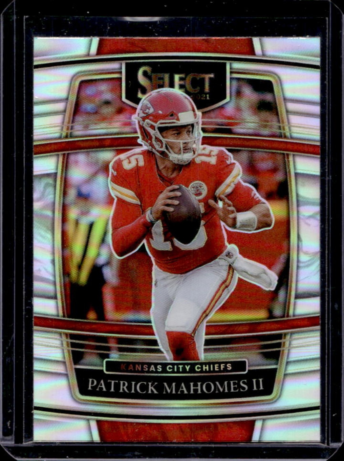 2021 Select Patrick Mahomes II Silver Prizm Concourse #2 Chiefs