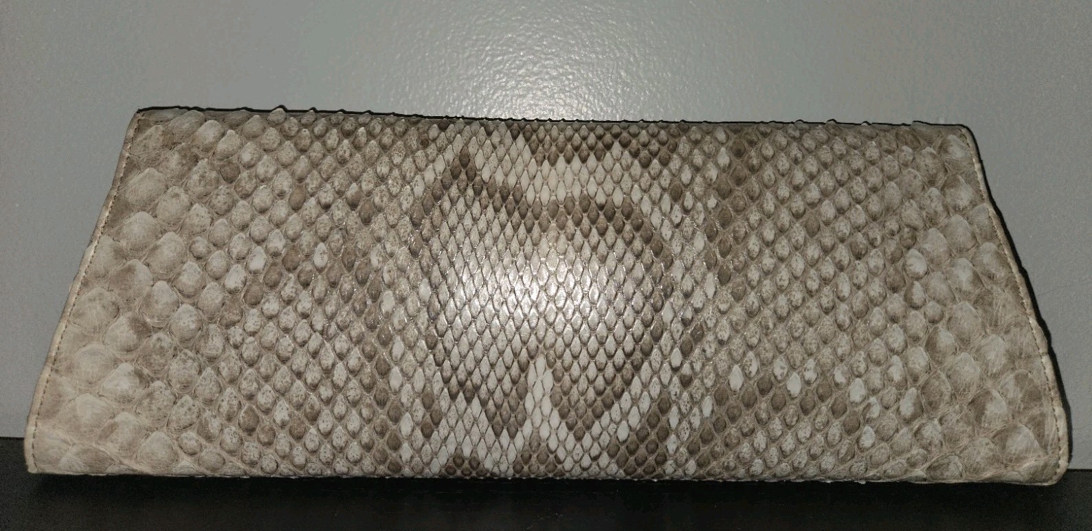 Womens Everglades Collection Python Cylinder Clut… - image 3