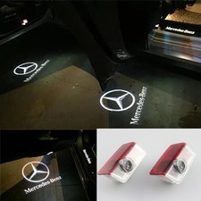 2x Led Hd For Mercedes-benz A B C E M Gl Puddle Ghost Door Lights 2x Led Hd For Mercedes-benz A B C E M Gl Puddle Ghost Door Lights