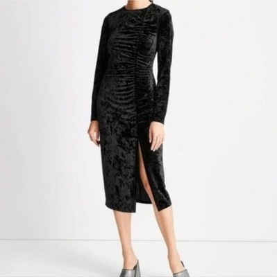 Future Collective Black Velour Witchy Goth Whimsigoth Dress large