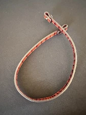 Brahmin Brown Croc Embossed Melbourne Leather  1/2" Replacement  20.5" Strap