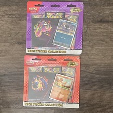 2x Pokémon Ascended Heroes - Charmander & Gastly Tech Sticker Collection Sealed