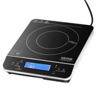 Vevor Portable Induction Cooktop 1800W Countertop Burner 9 Temp Levels Hot Plate