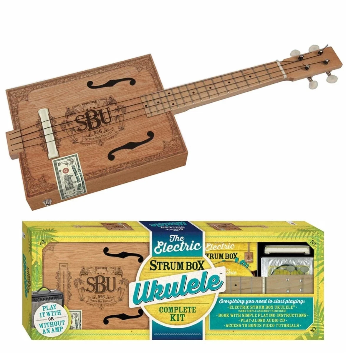 Cigar Box Guitar Kit for sale | eBay