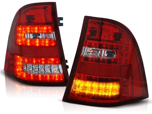 LED RüCkleuchten In Set FüR Mercedes W163 Rot M-Klasse 03.1998-2005-image
