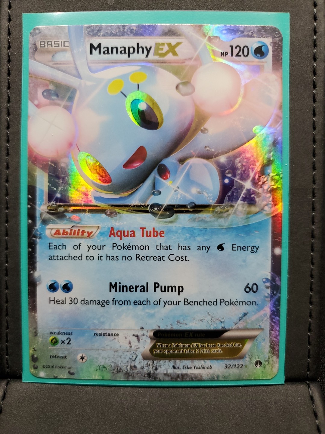 Pokémon TCG Manaphy EX Ultra Rare XY - BREAKpoint 32/122 LP