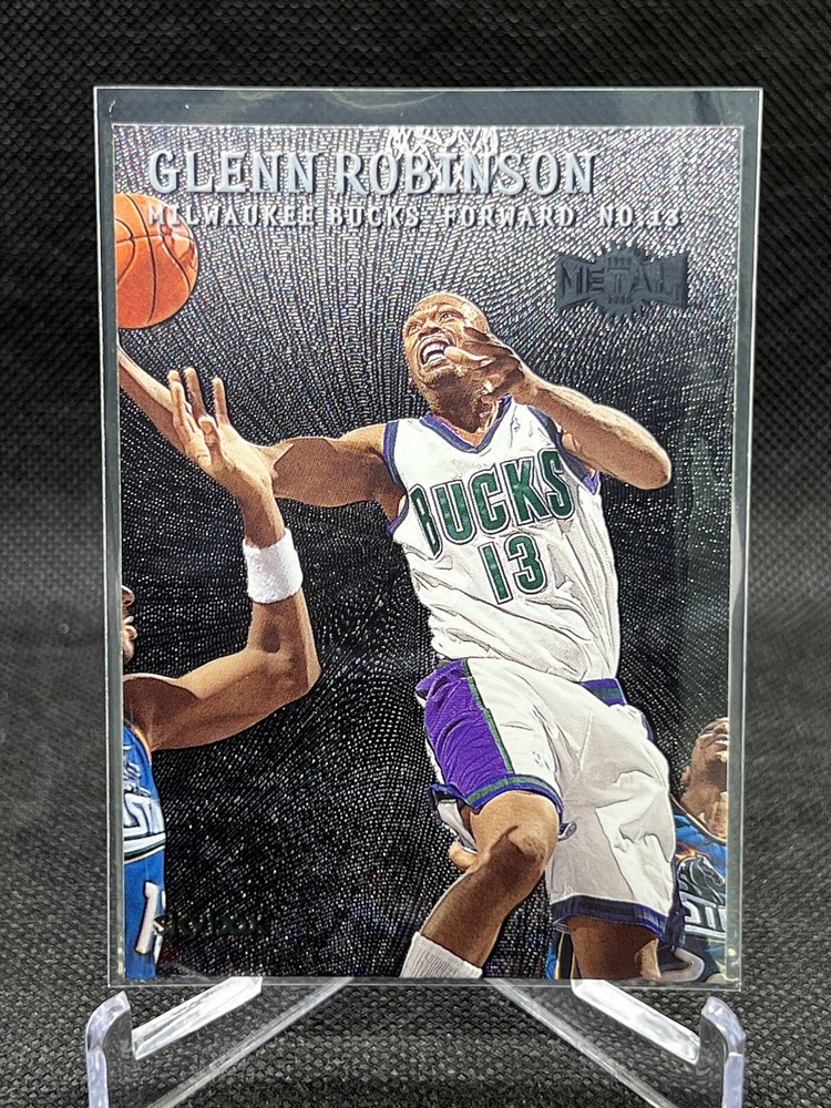 1999-00 Skybox, Metal - Glenn Robinson - Base, no. 32 - Milwaukee Bucks