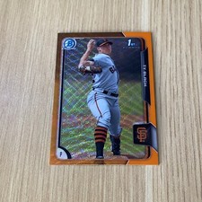 Ty Blach 2015 Bowman Chrome Prospects Orange Refractors #BCP24