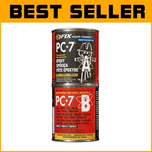 Charcoal Gray PC-7 Two-Part Epoxy Paste: Repair, Seal, and Bond Effortlessly