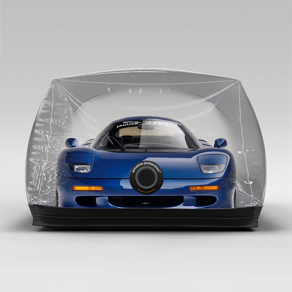 Cápsula de protección Amazon cubierta de burbujas de coche para Jaguar XJR-15 | almacenamiento interior Foto 2 de 4