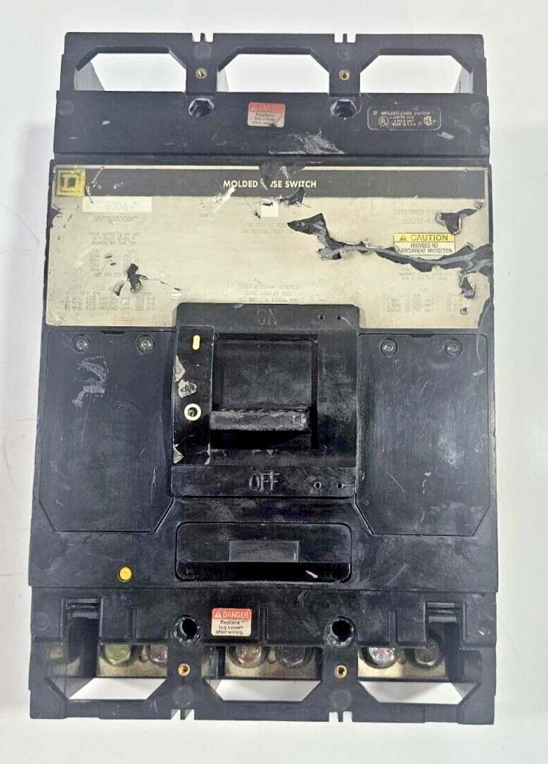 SQUARE D MHP360006MMT Used Working Power Distribution Circuit Breaker