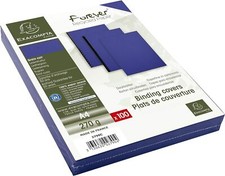 Exacompta 2790C Pokrywa okładki (EverCover, karton z recyklingu ze skórzaną strukturą, DIN