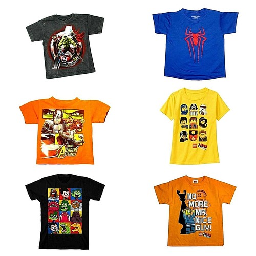 Boys' T-Shirts Lego Marvel Avengers 