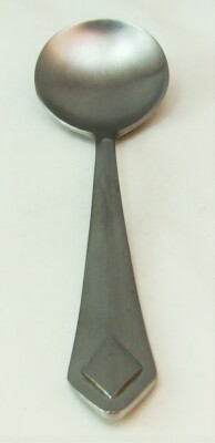 World Tableware Edelstahl AMULET Zucker- Oder Sahne Suppenlöffel