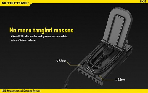 Nitecore UM20 2-SLOT Digital USB Charger - Picture 10 of 12