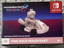 2024 McDONALD'S MARIO KART 8 DELUXE HAPPY MEAL TOYS Pink Gold Peach 10