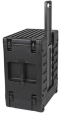 SKB 6 Space Mobile Rack Case with Wheels  Handle - Rail to Rail: 17.75" Deep